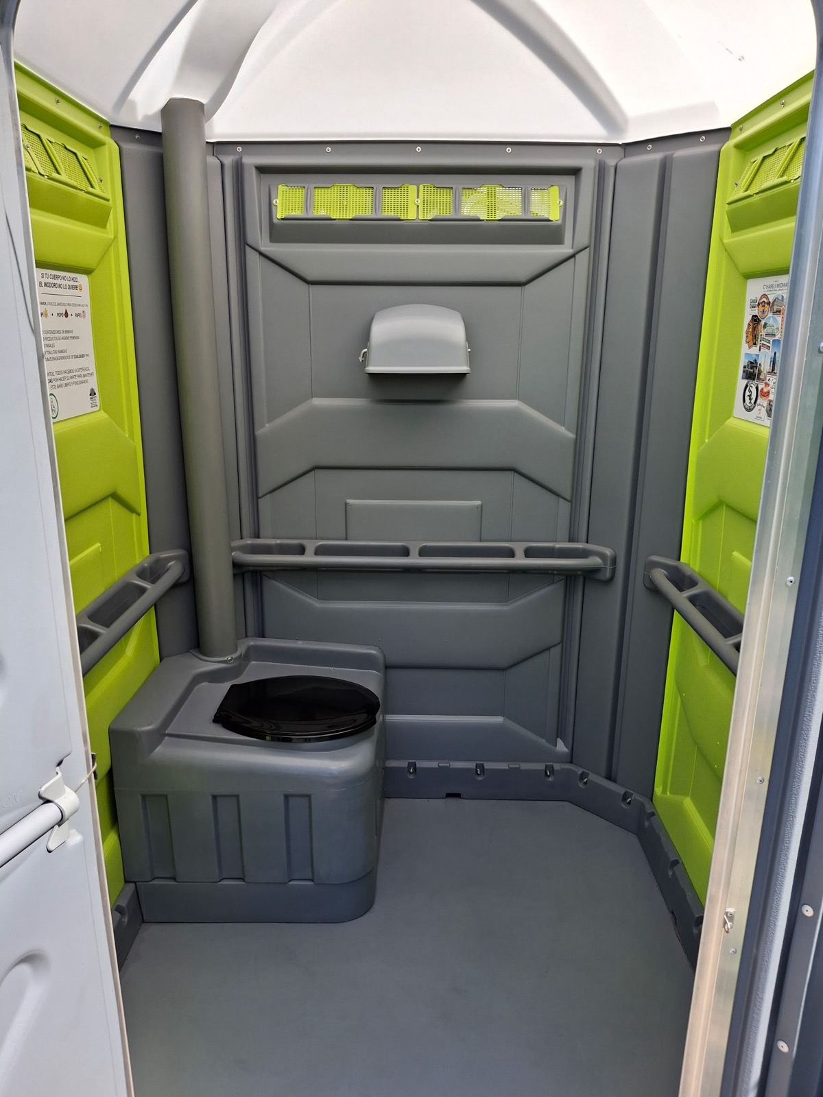 Windy City wheelchair accessible portable restroom unit
